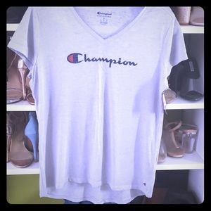 Champion gray shirt